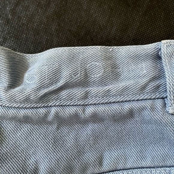 ST JOHN Women High Rise Jeans 12 blue Straight Leg - Picture 5 of 10